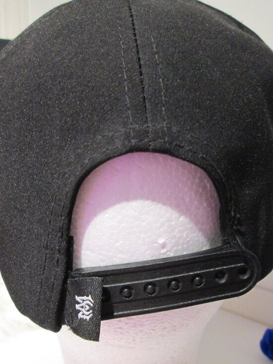 Amiri Hollywood Black & Pink Baseball cap adjustable CUTE!!!! Floss with this! main image 2
